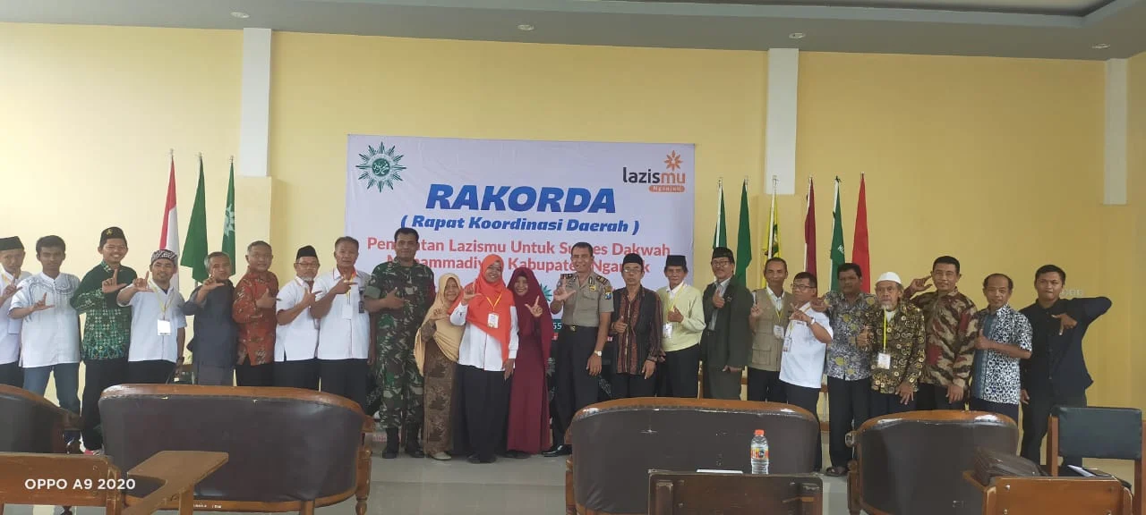 Rapat Kerja Daerah Tahun 2020 LAZISMU Nganjuk (WebP)