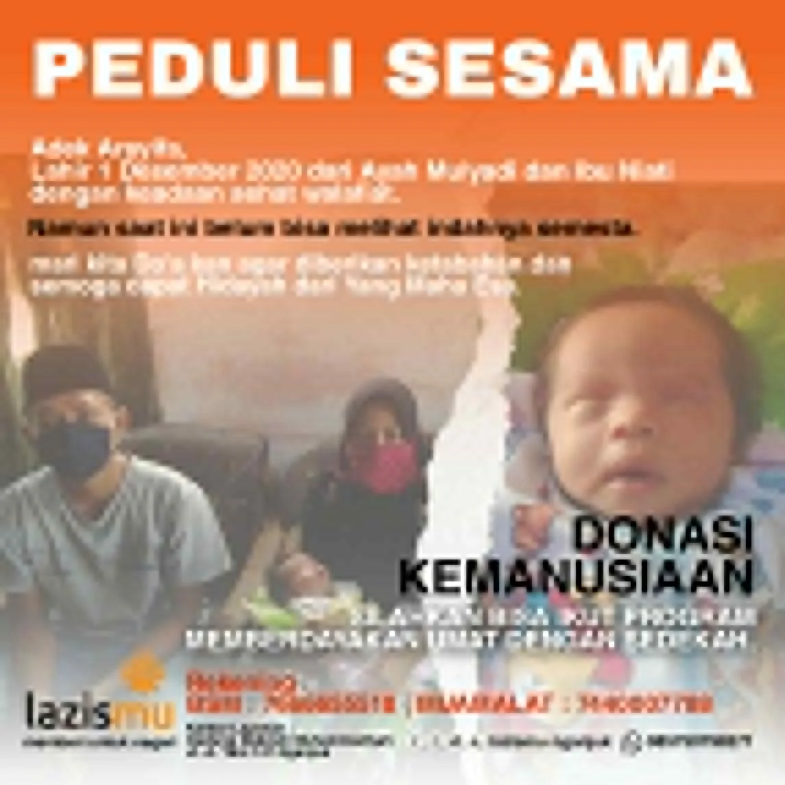 Derita Penyakit Langka,Arsyifa Butuh Uluran Tangan