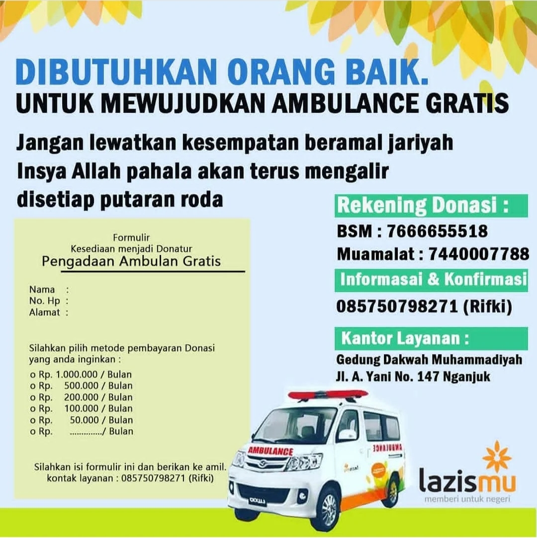 Anda dapat berdonasi seperti pada tabel di sini. (WebP)