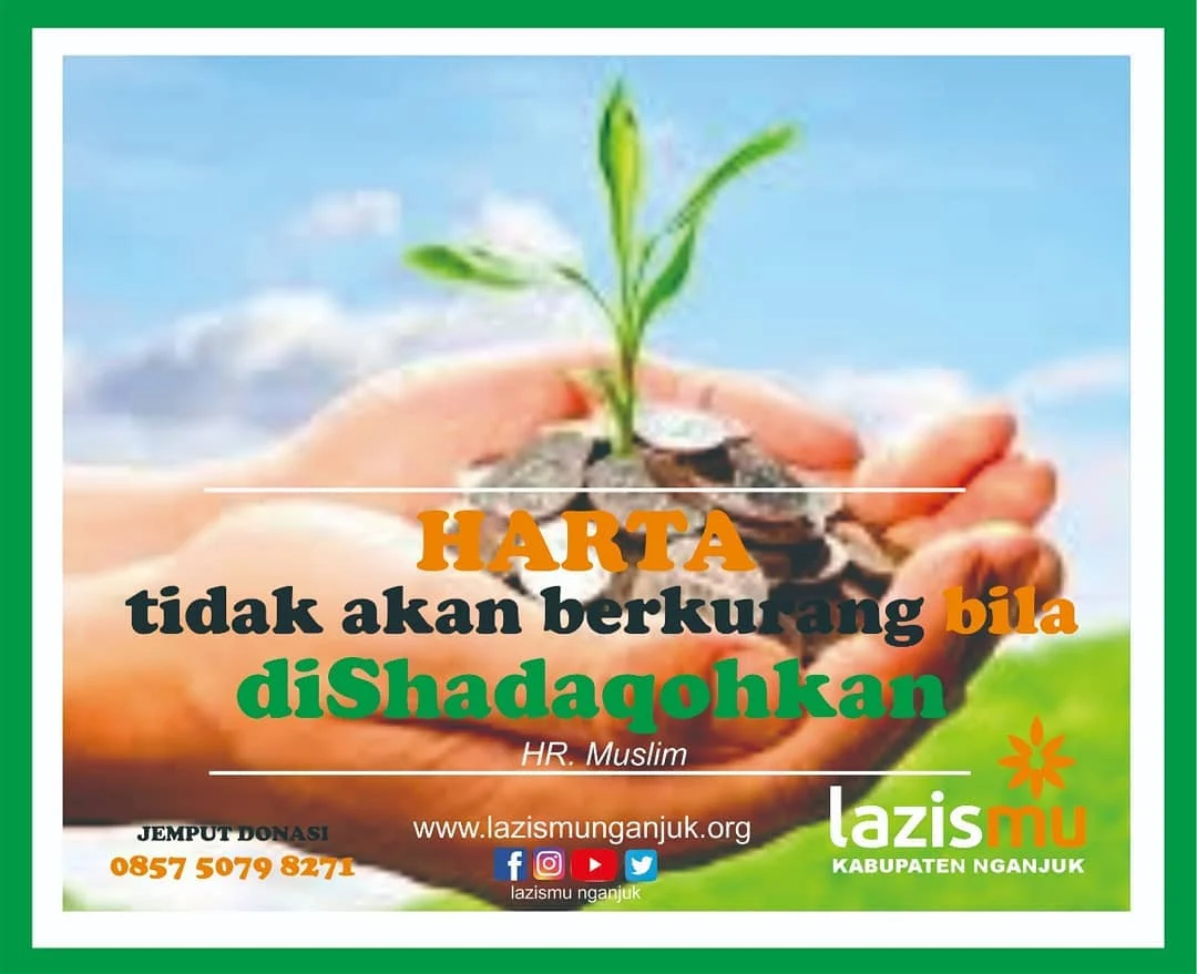 Layaknya kita menanam pohon, seperti itulah harta yang kita shodaqohkan. (WebP)