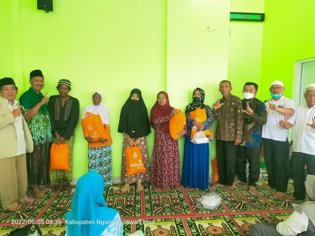 Lazismu Nganjuk adakan Bakti Sosial Berbasis Masjid dan Pengobatan Gratis dalam acara Pengajian Ahad Pagi