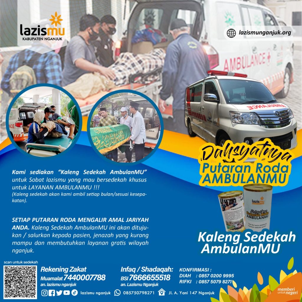 DAHSYATNYA RODA ANBULANMU MELALUI PROGRAM SEDEKAH KALENG AMBULAN