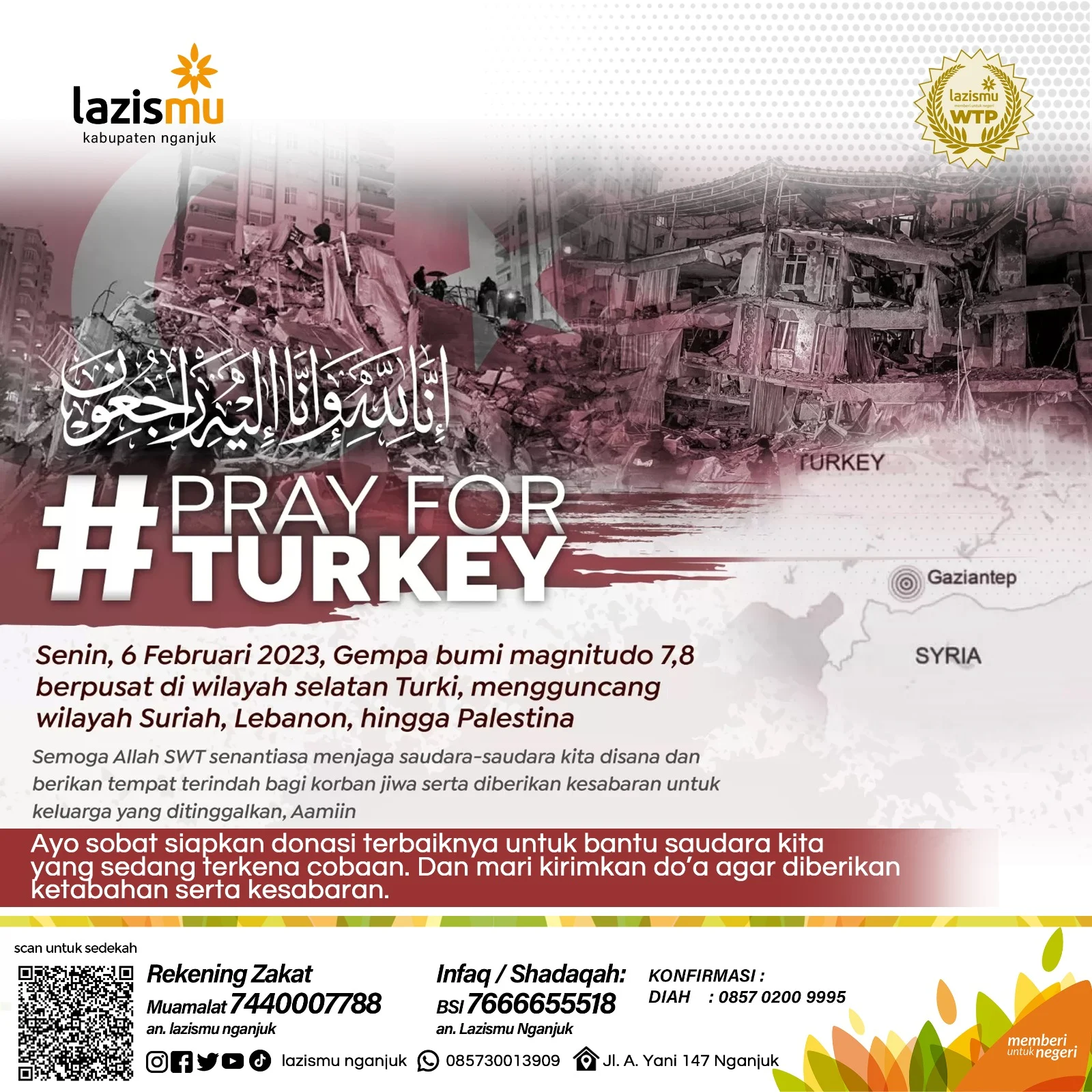 PRAY FOR TURKEY