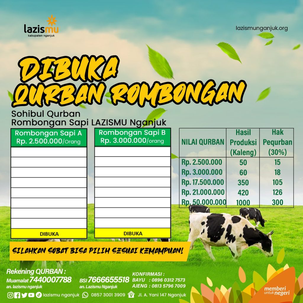 QURBAN LEBIH MUDAH DENGAN QURBAN KEMASAN
