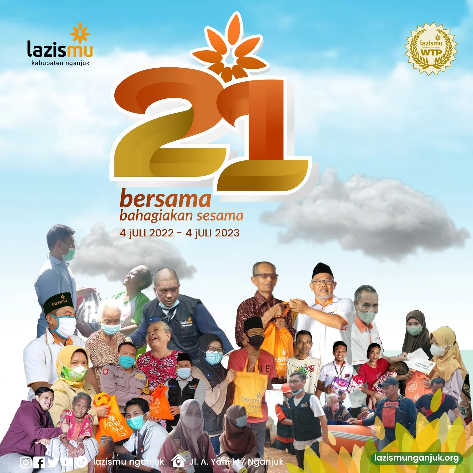 Selamat 21 tahun Milad Lazismu (WebP)