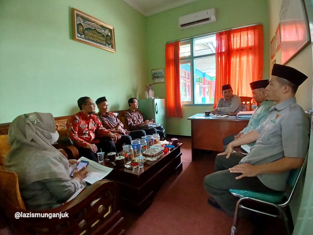 AUDIENSI DENGAN BADAN AMIL ZAKAT NASIONAL KABUPATEN NGANJUK