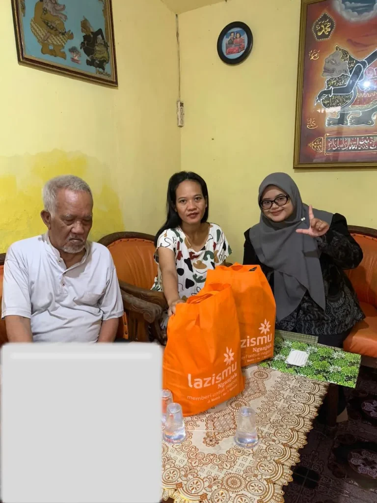 PENTASHARUFAN BANTUAN UNTUK BAPAK ARIFIN