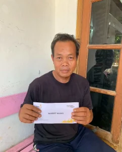 Lazismu Kabupaten Nganjuk Salurkan Bantuan Program Peduli Marbot Masjid Al-Amal 2 Bogo