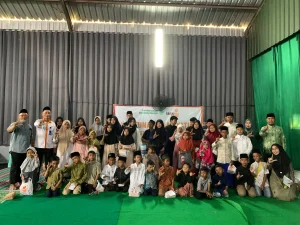 Rangkaian Milad Lazismu ke-24 Tahun, Lazismu Kabupaten Nganjuk Gelar Santunan Anak Yatim Bersama PCM Pace dan Simpatisan Warga Muhammadiyah