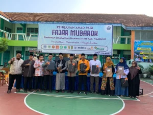 LAZISMU Kabupaten Nganjuk Berikan Penghargaan Leader Brand Ambassador QurbanMU 1447 H/2026 M