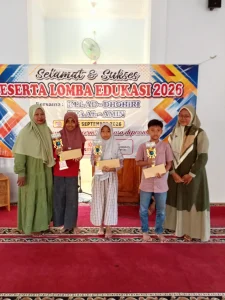 Semarak HUT RI ke-81 dan Maulid Nabi Muhammad SAW 1448 H, Anak-anak Ikuti Beragam Lomba