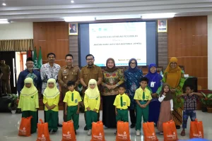 Lazismu Kabupaten Nganjuk Salurkan Paket Sembako untuk Dukung Kegiatan IGABA
